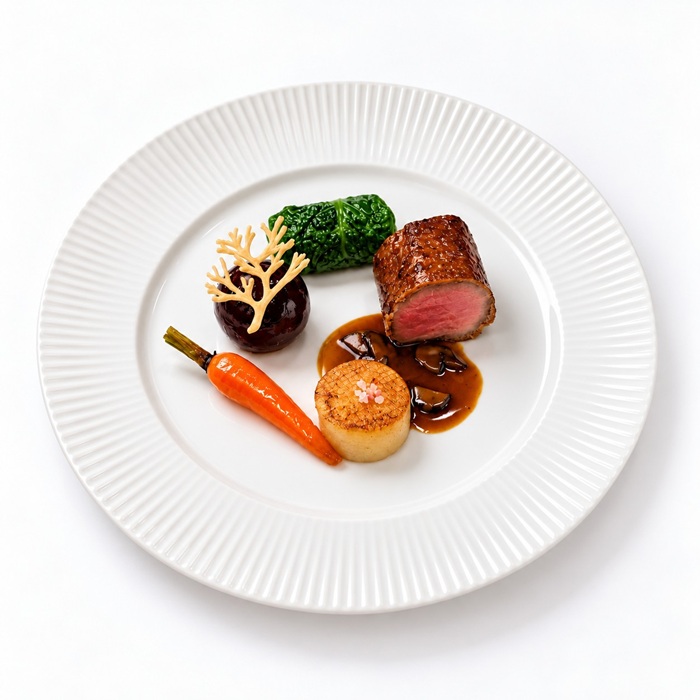 Global Young Chefs Challenge: Marko Hudin i Claudio Mastrovincenzo: tanjur (Foto: HKS)