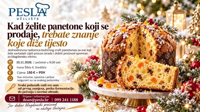 Pesla učilište: radionica panettone